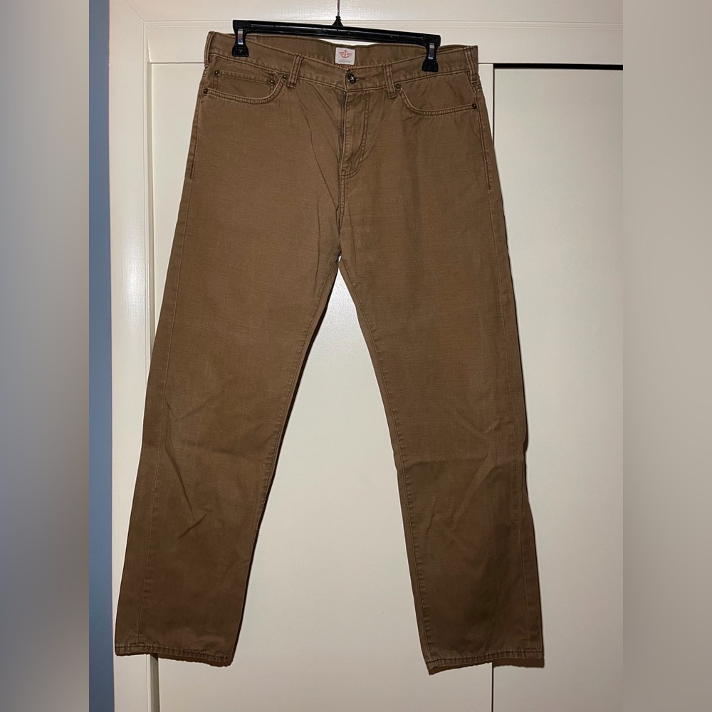 Dockers Men's Straight Jeans - brown 36x32